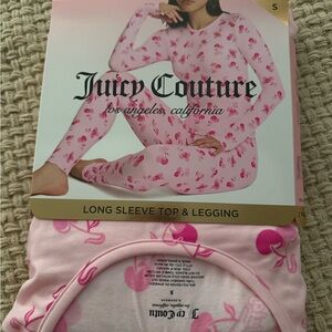 Juicy Couture Pink cherry  Pajama Set